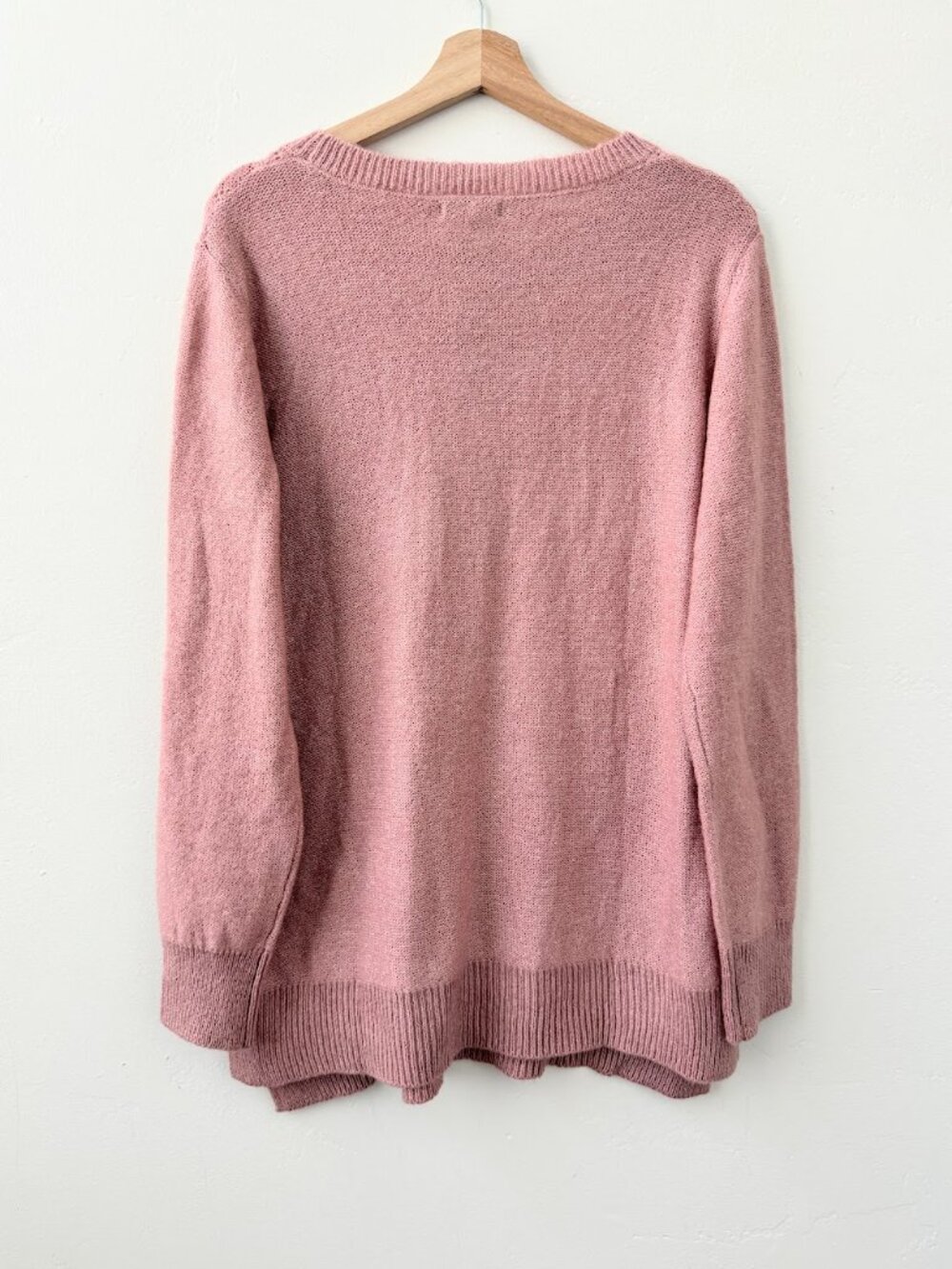 Stitch Fix Letty & Me Maternity Cozy Pink Knit Sweater XXL NWT - Picture 3 of 8